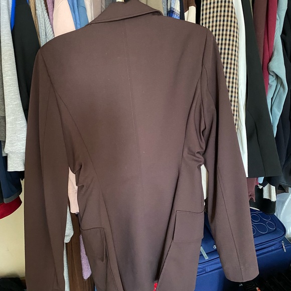 ZARA BROWN FITTED BLAZER *DEADSTOCK* - Picture 5 of 6